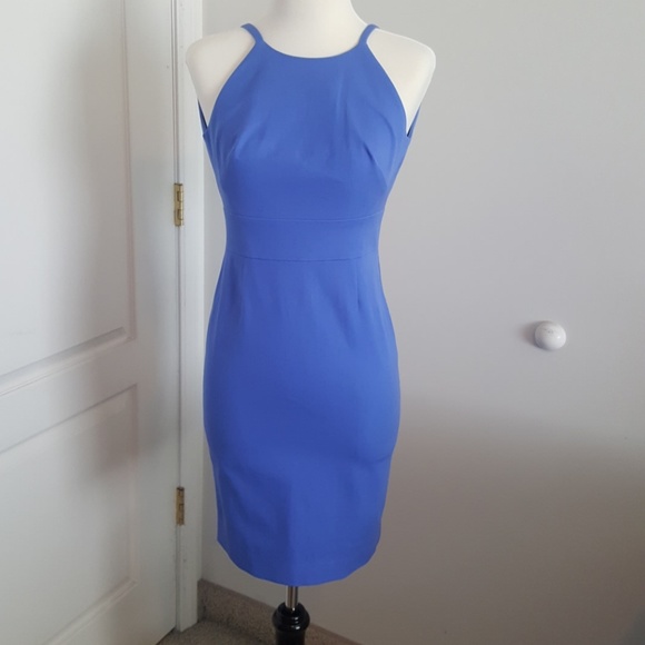 periwinkle sheath dress